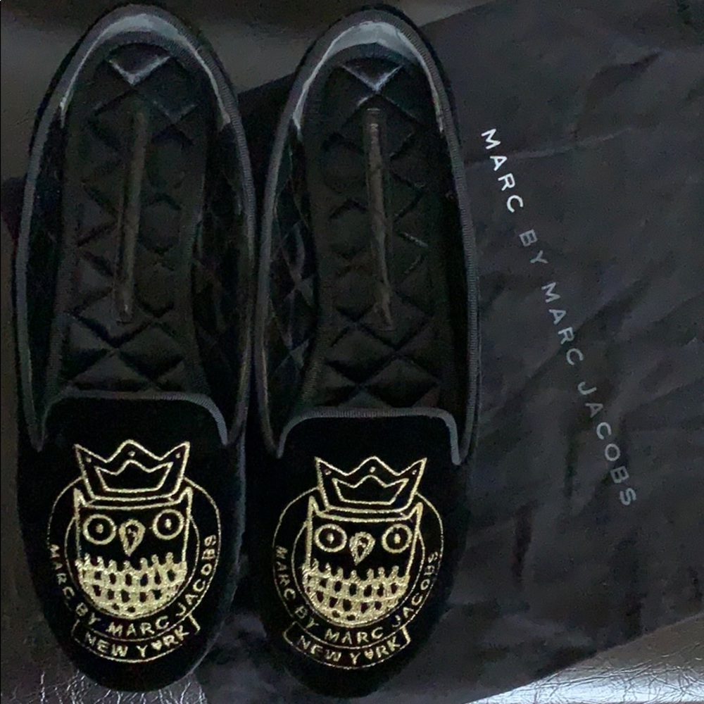 Marc by Marc Jacobs Owl Flat Loafers